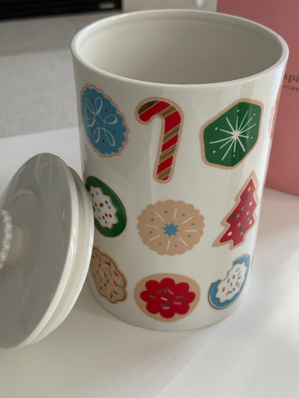 KATE SPADE New York Cookie Time Cookie Jar - Picture 6 of 7